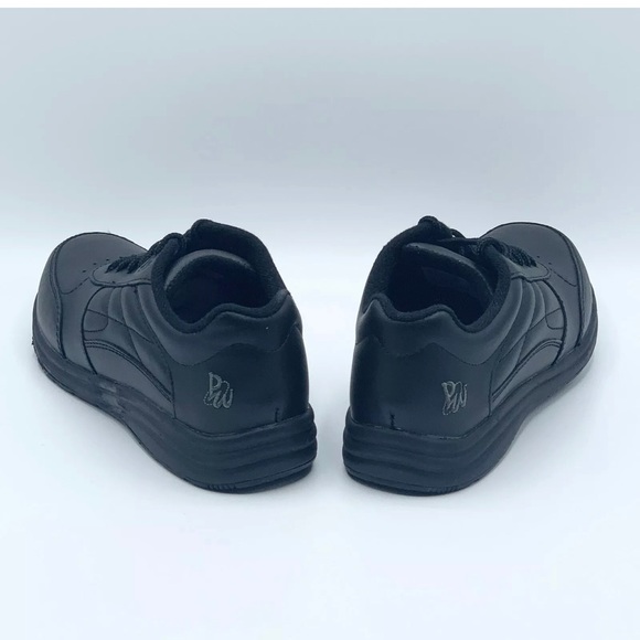 PW Minor Women's Orthopedic Black Leather Size 5 - Picture 4 of 7